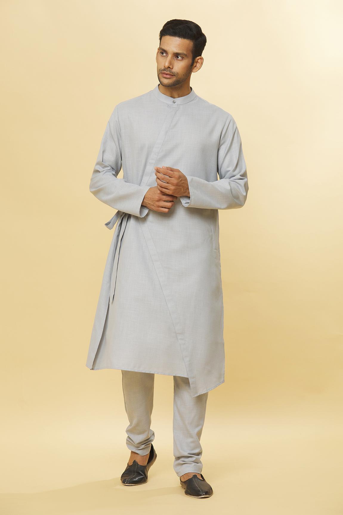 Tatvam Vibhuti Cotton Kurta & Pyjama Set